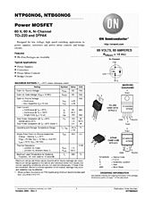 DataSheet NTB60N06 pdf